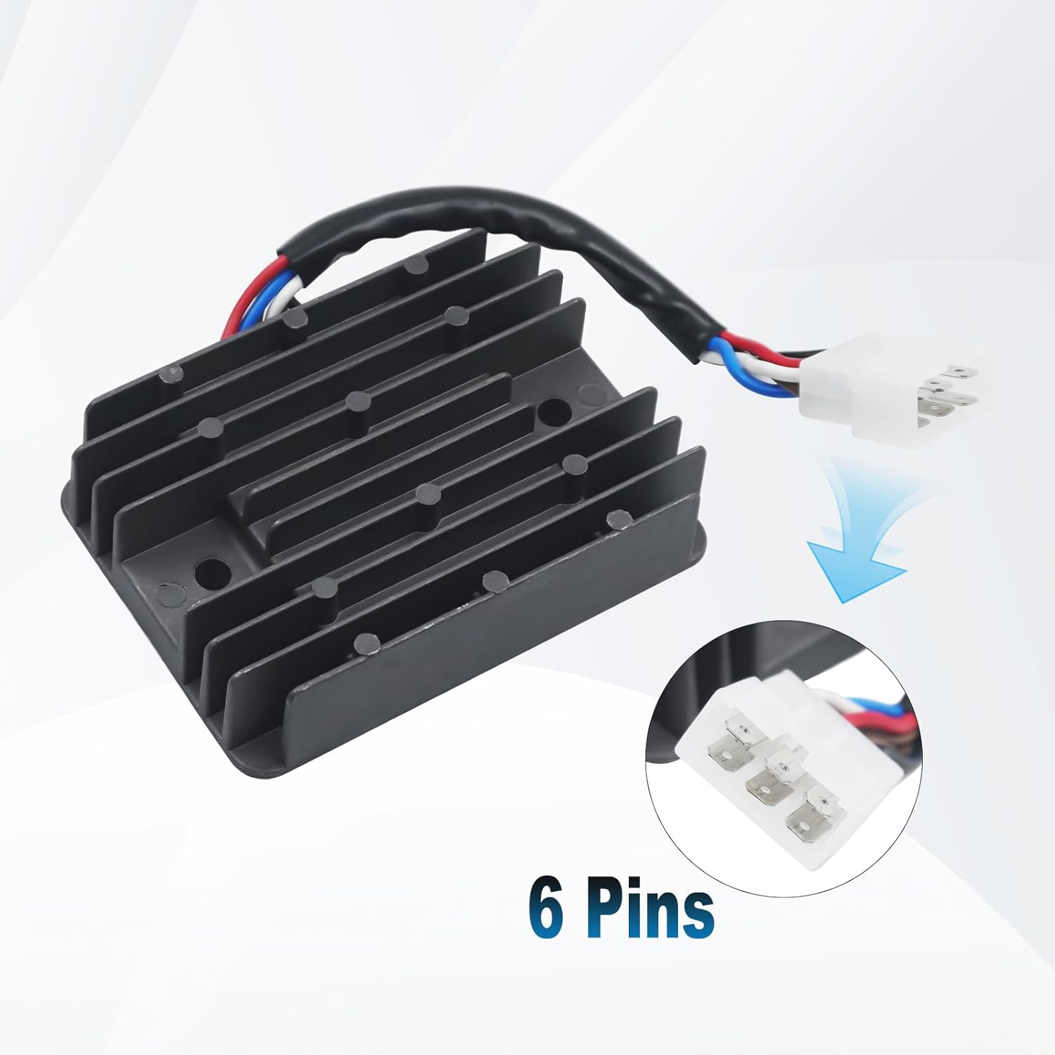 31620-ZG5-033 SH711AA Voltage Regulator Rectifier Replacement for Honda GX610 GX620 GX390 GX340 GX270 GX240 GXV530 20A Rectifier 20A