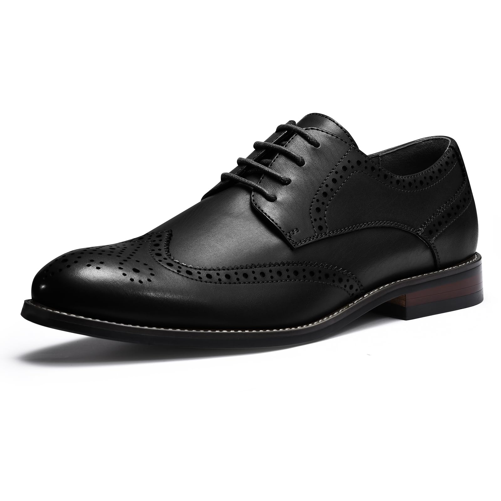 CGRRBW Mens Dress Shoes Casual Oxford Shoes Dress Sneakers Business Wingtip Brogue Office Shoes