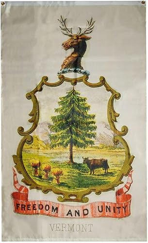 Miniatura 1 de Vermont Freedom And Unity Vertical 100D Woven Poly Nylon 3'x5' Flag Banner Wall House Outside Indoor Outdoor Banner Flag Decoration Poster
