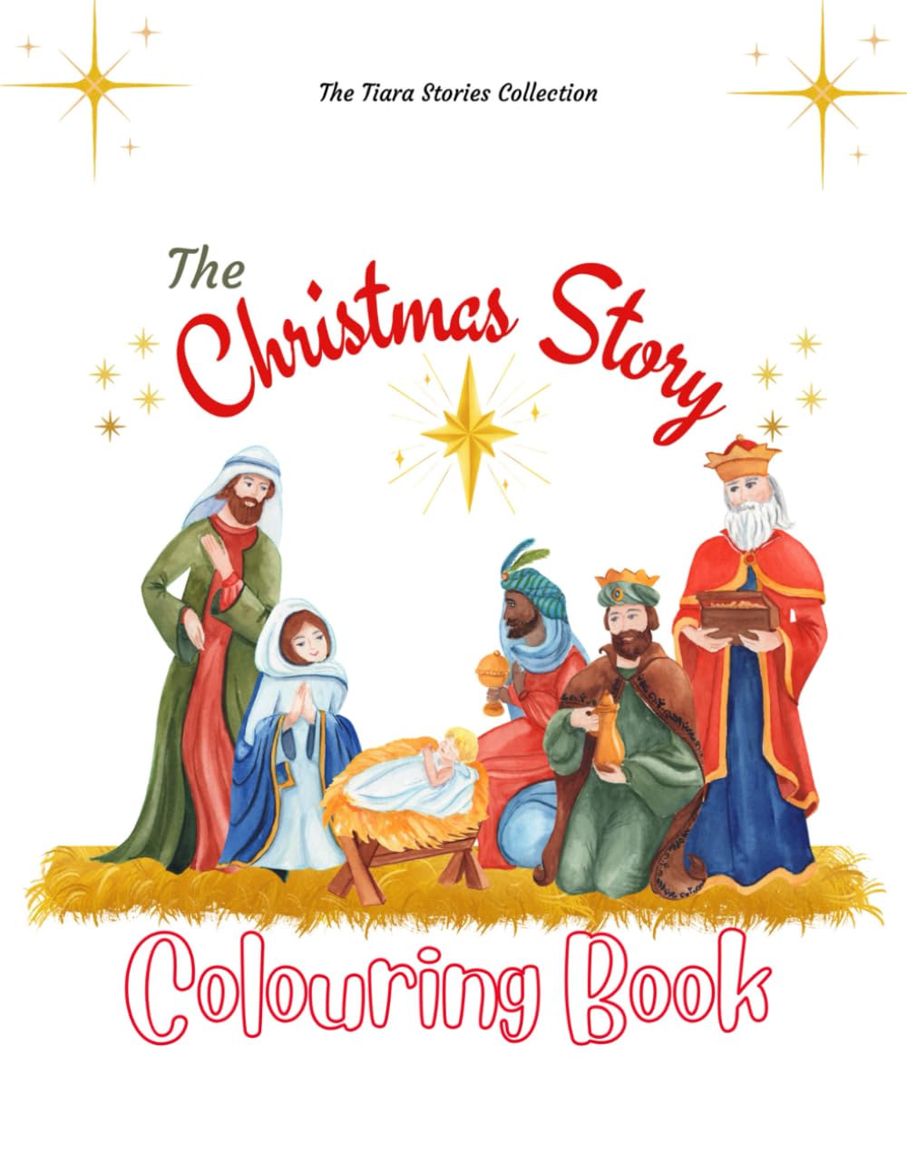 The Christmas Story Colouring Book | Christmas Gift