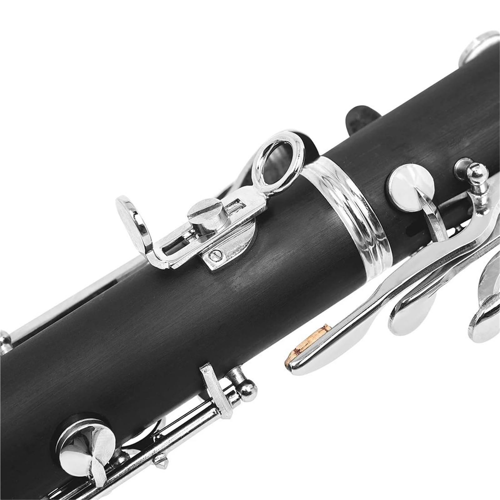 Początkujący Klarnet 17 Klawiszowy Klarnet G Tone Laminowany Korpus Tuby Z Drewna Akcesoriami Instrumenty Muzyczne Dęte Drewniane