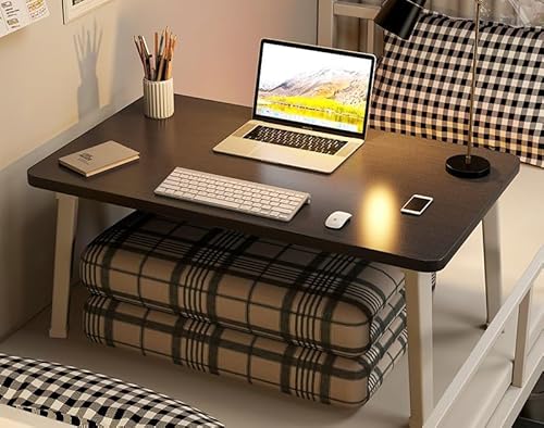 LIVIA ���[�e�[�u�� �܂肽���݃e�[�u�� �x�b�h�e�[�u�� 70*40*27cm ����ԑ� �k�� ���n ���萫�� ��l��炵 �g�ݗ��ĕs�v �ȃX�y�[�X �p�����P �L�w�΍� ���b�v�f�X�N PC�f�X�N �ݑ�Ζ� �w�K�� �L�����v �H�� ���@�\ (�u���b�N)