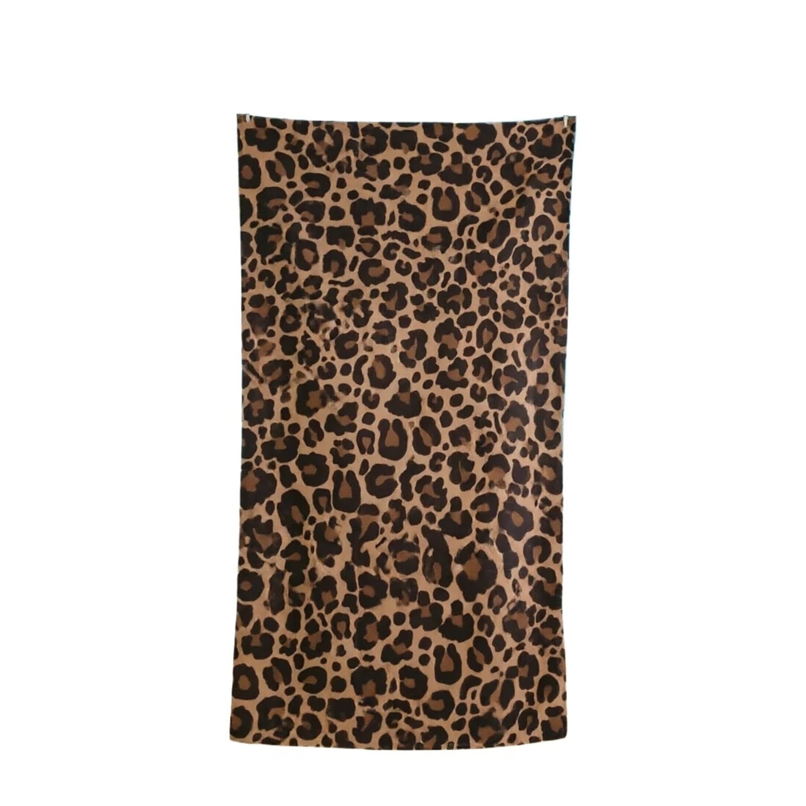 CHTKAGV Leopard Print Beach Towel, Quick Dry Machine Washable for Swimming, Camping, Bathing, Travel, and Summer Outdoor(50X100CM)
