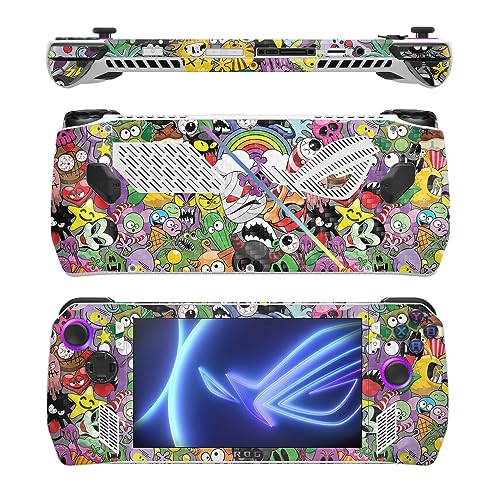 Image of MightySkins Skin Compatible with Asus ROG Ally - Puppy Fall | Protective, Durable, and Unique Vinyl Decal wrap Cover | Easy to Apply, Remove, and Change Styles