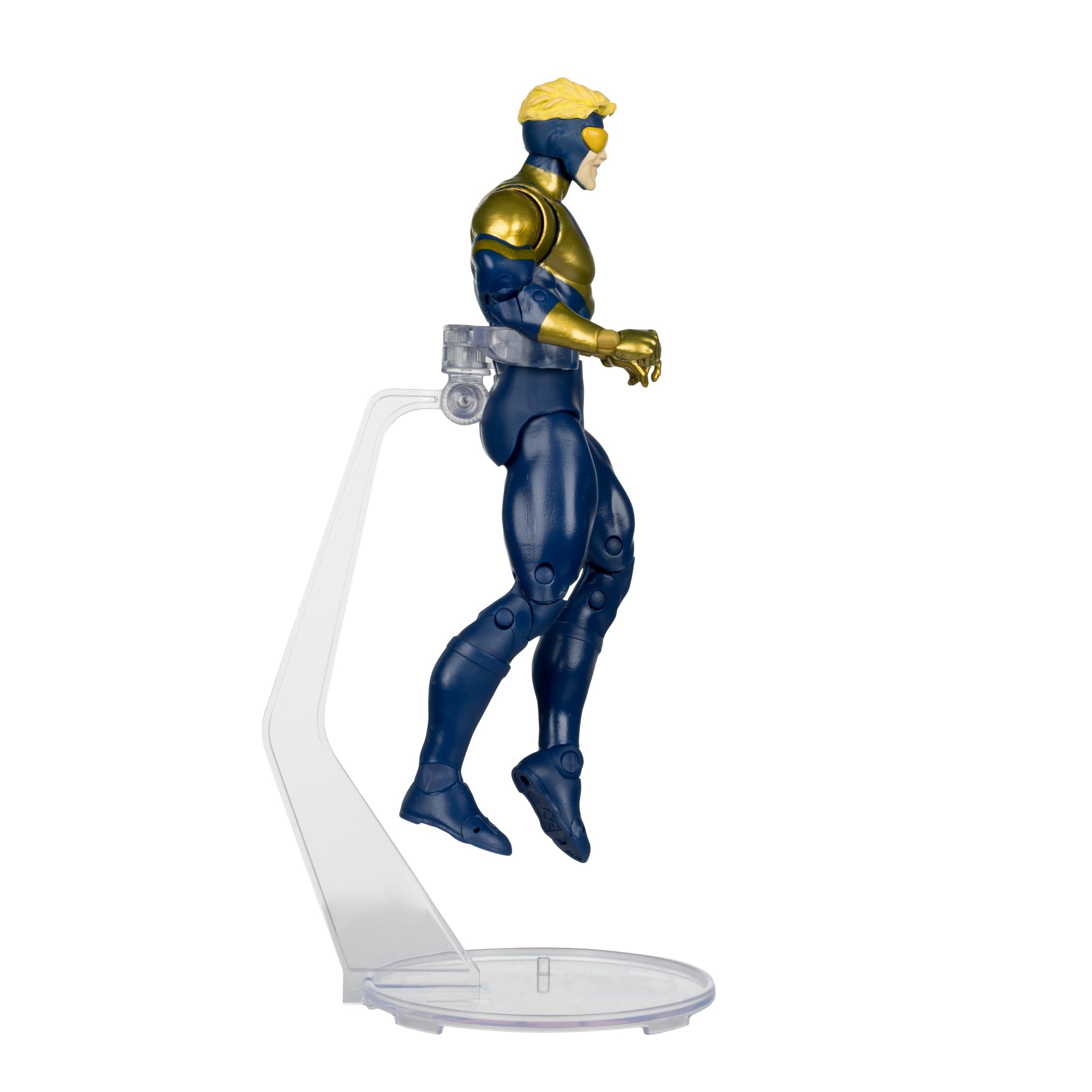 McFarlane Toys DC Multiverse - Future's End - Booster Gold de 7 Pulgadas - Figura de acción Coleccionable con Accesorios y Tarjeta de Arte