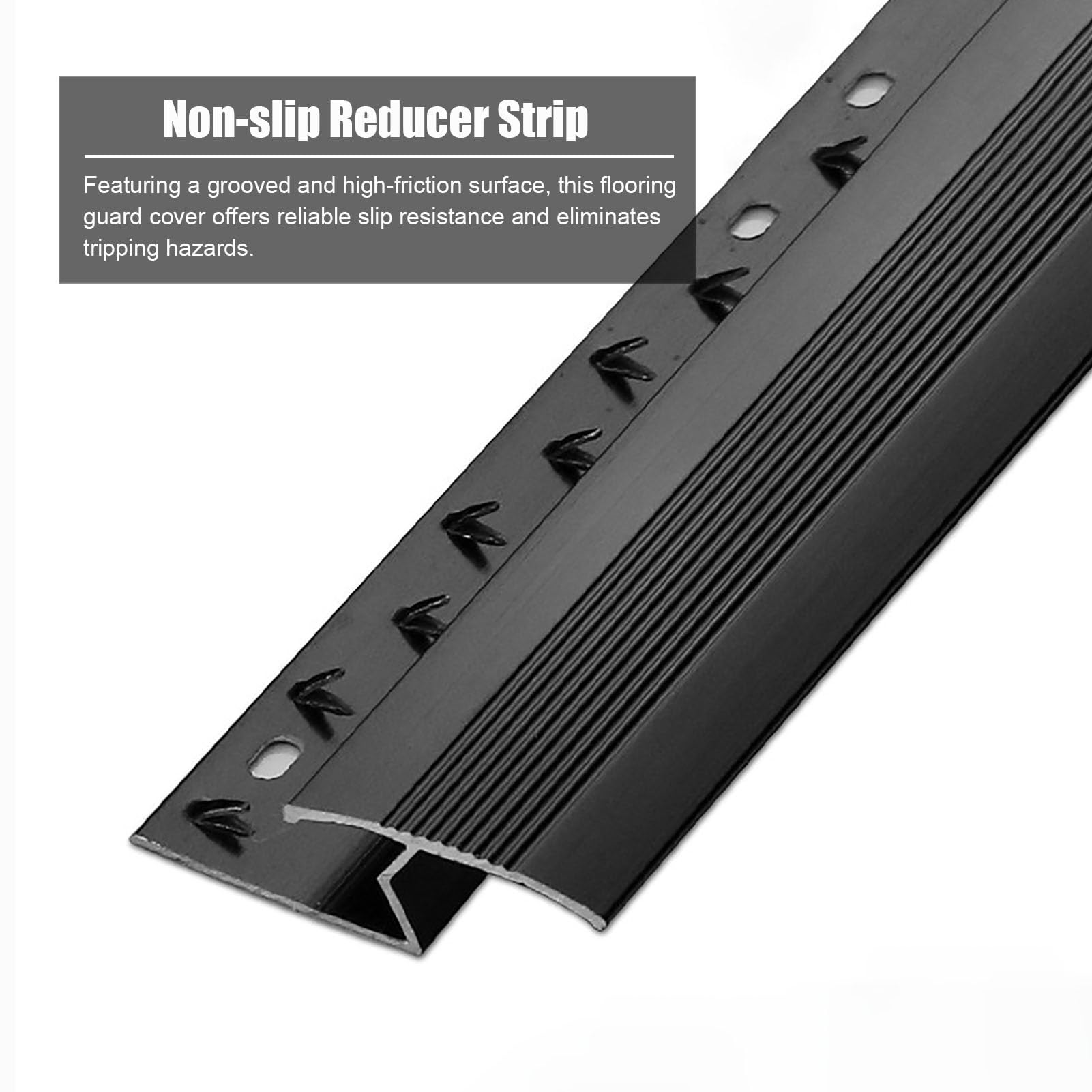 Perfil de Transición para Suelo Moldura de Aluminio para Cubrir Bordes en Forma