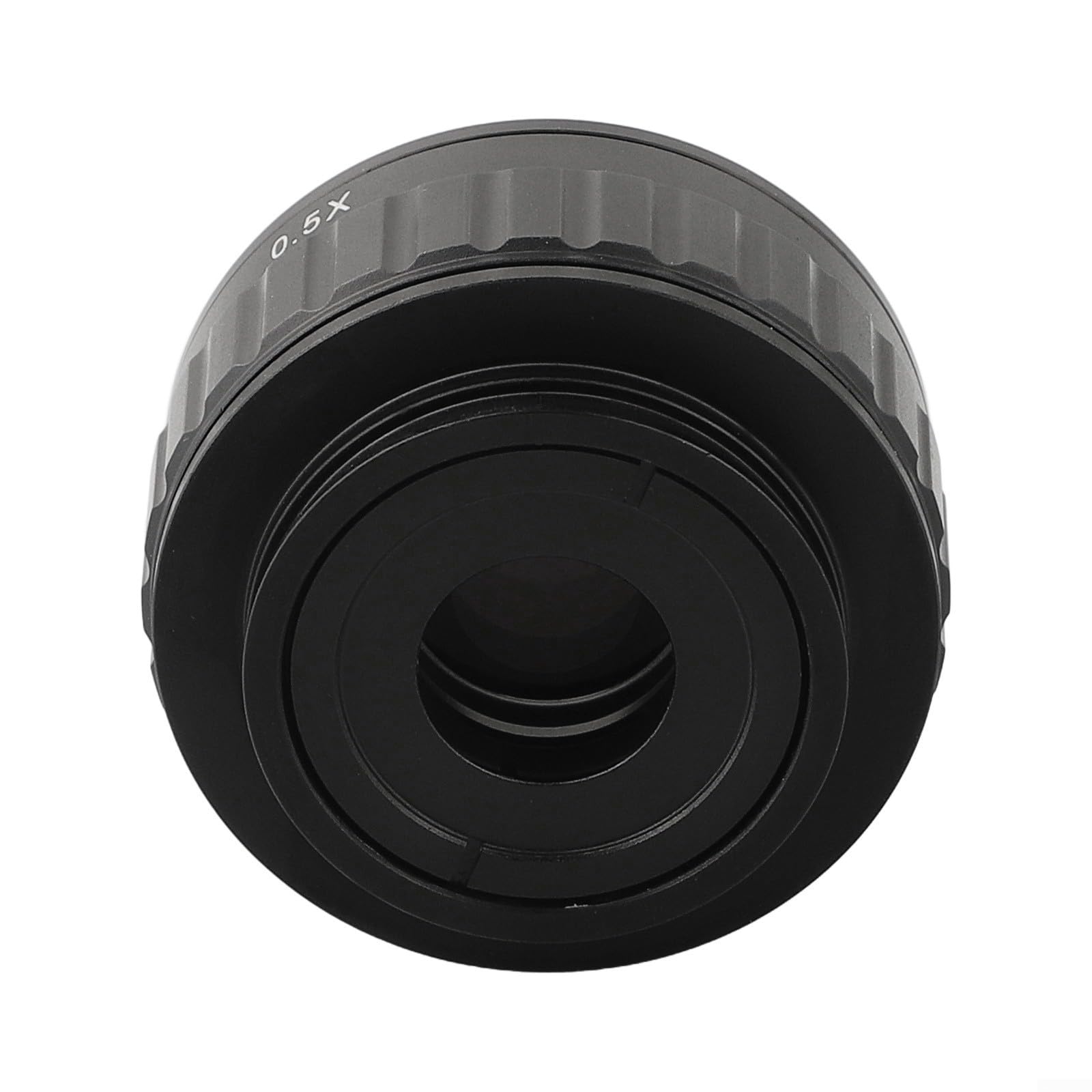 C-Mount Adapterobjektiv für Stereo-Mikroskope, 38 mm, Kamerahalterung, 0,35 x 0,5 x 1 x Vergrößerung, Mikroskop-Kamera-Adapter (0,5-fach)