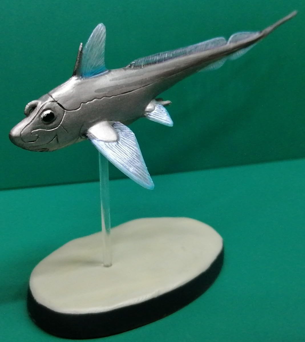 Amazon | ギンザメ 銀鮫 Rat fish 深海魚 フィギュア | フィギュア