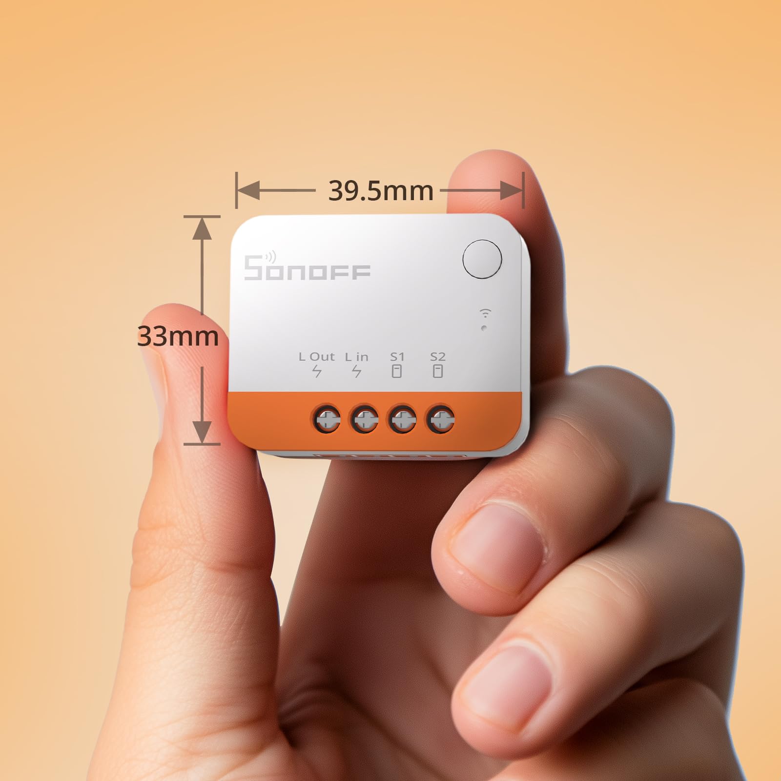 SONOFF ZBMINIL2 Przełącznik Zigbee, Bez Przewodu Neutralnego, Mini Moduł Przekaźnika do Światła, Sterowanie Dwukierunkowe, Kompatybilny z Alexa i Google Home, Wymaga Hub Zigbee