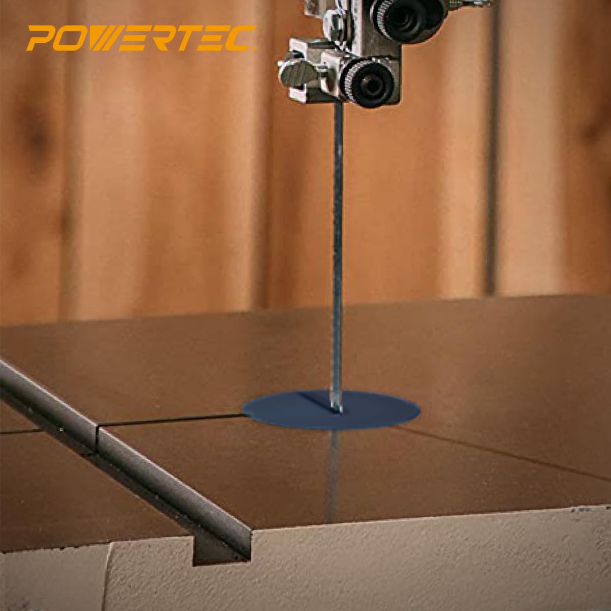 POWERTEC 71084 Zero Clearance Band Saw Table Insert for Jet