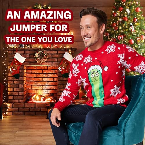 RICK AND MORTY Christmas Jumper - Image 2