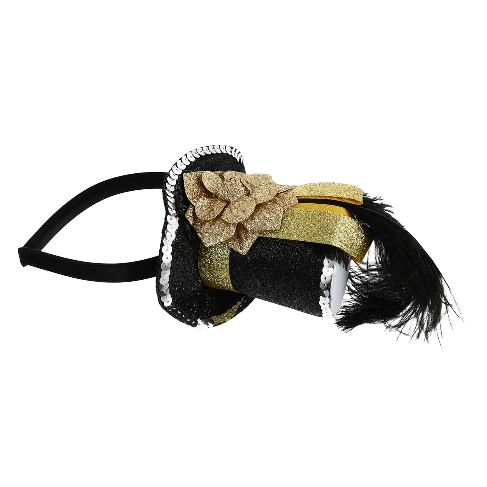 Toyvian Lightweight Party Performance Hairband Hat Kids Headpieces Retro Children Headdress Prop Creative Design