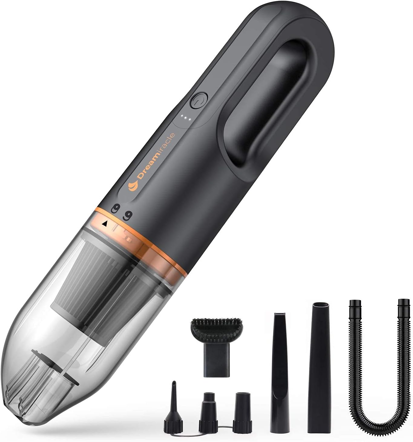 Amazon.com: Aspirador de mano sin cable, portátil con succión fuerte, mini  aspirador de coche alimentado por batería recargable de iones de litio para  el pelo de mascotas, limpieza del hogar y del