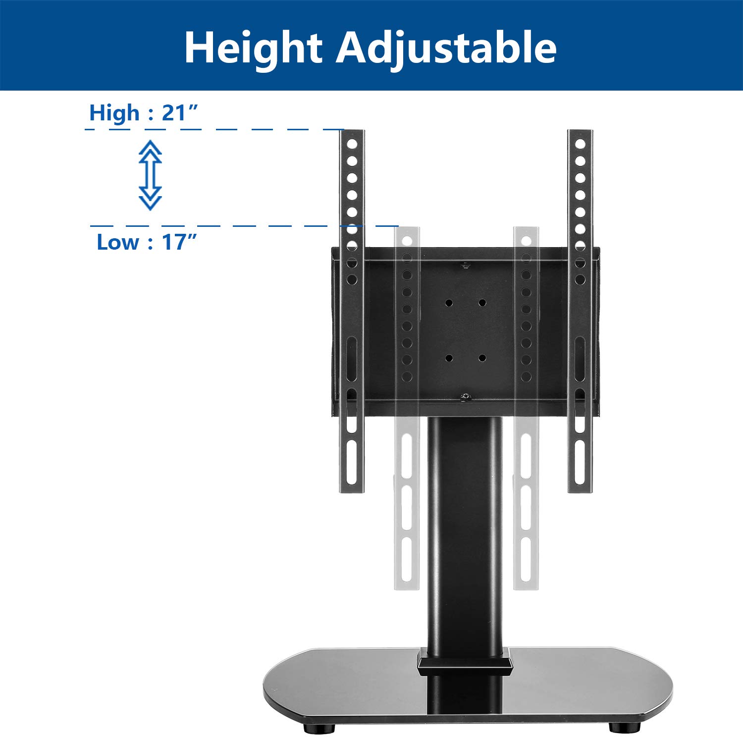 Universal Swivel Tabletop TV Stand for Flat Screens 20 22 24 26 32 39