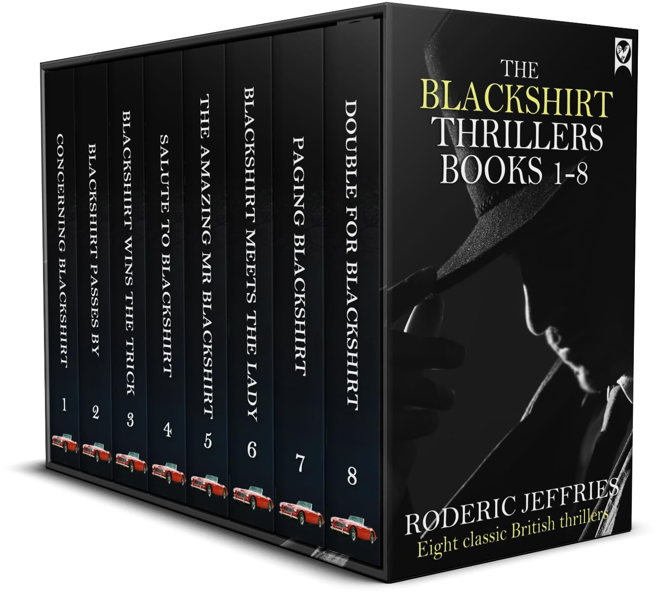 THE BLACKSHIRT THRILLERS BOOKS 1–8 eight classic British crime mysteries (TWISTY CRIME THRILLER AND MYSTERY BOX SETS)