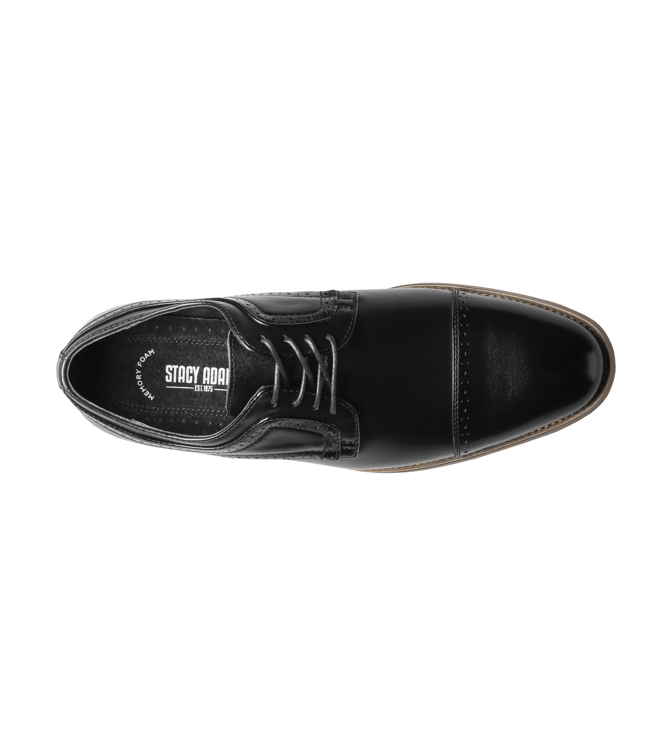 Stacy Adams Mens Dickinson Cap-Toe Lace-up Oxford product thumbnail 5
