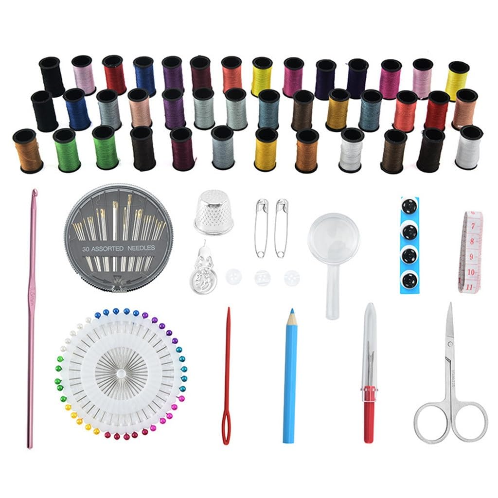 Kit de Costura a Mano Caja de Costura combinada para el hogar Kit de Costura de Viaje para el hogar