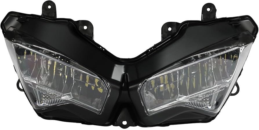 head 
STRIKE スノーボードブーツ THERMO FIT Amazon.com: Green-L LED Headlight Assembly Fit for Kawasaki Ninja
