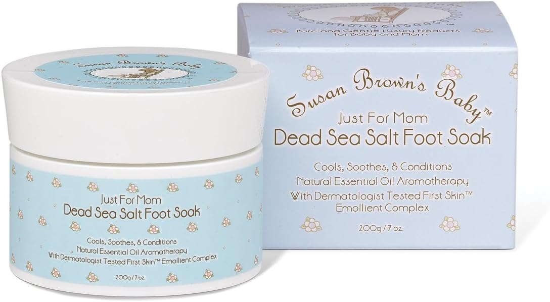 Susan Brown's Baby Just for Mom Dead Sea Salt Foot Soak