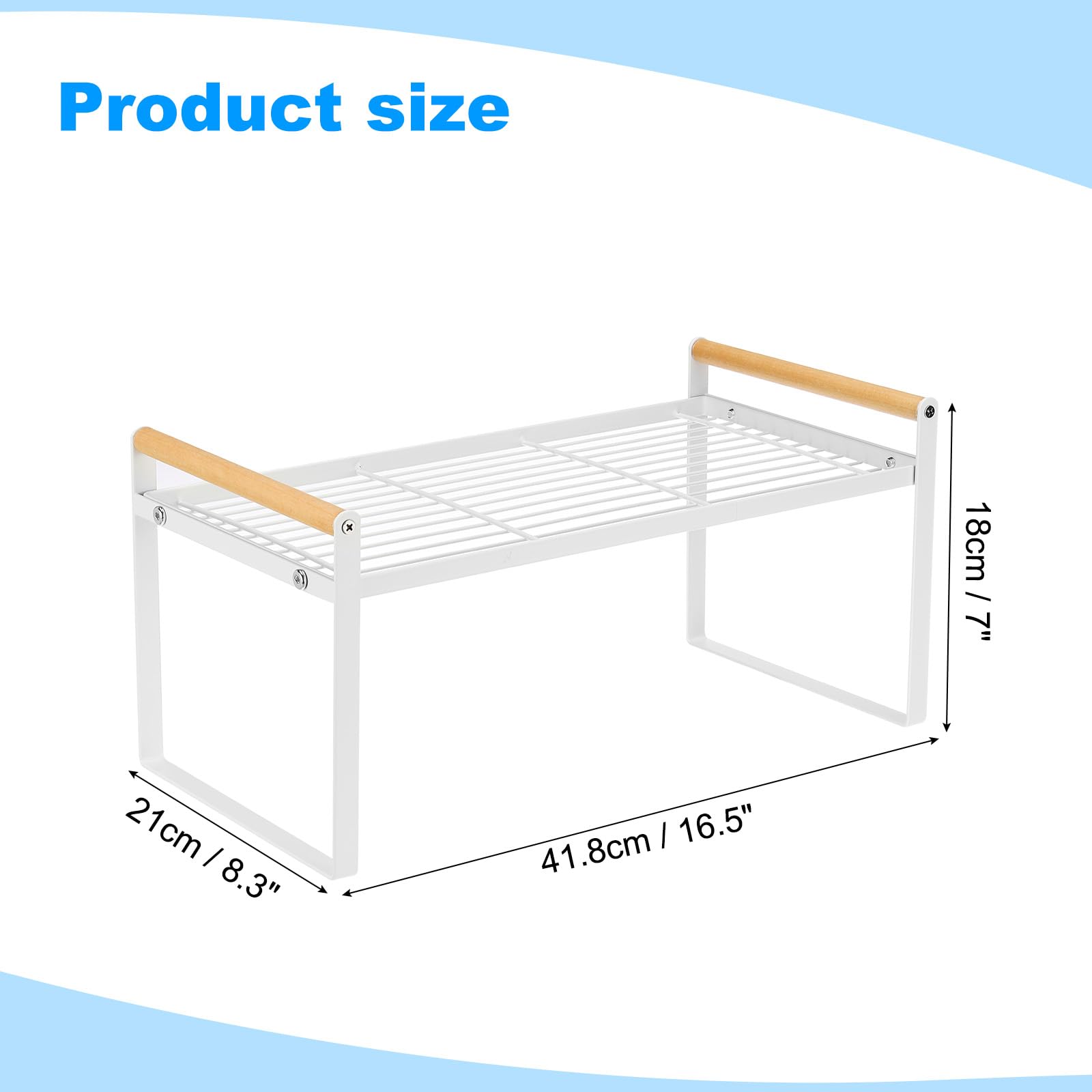 PATIKIL Kitchen Cabinet Organizer Shelves - Image 2