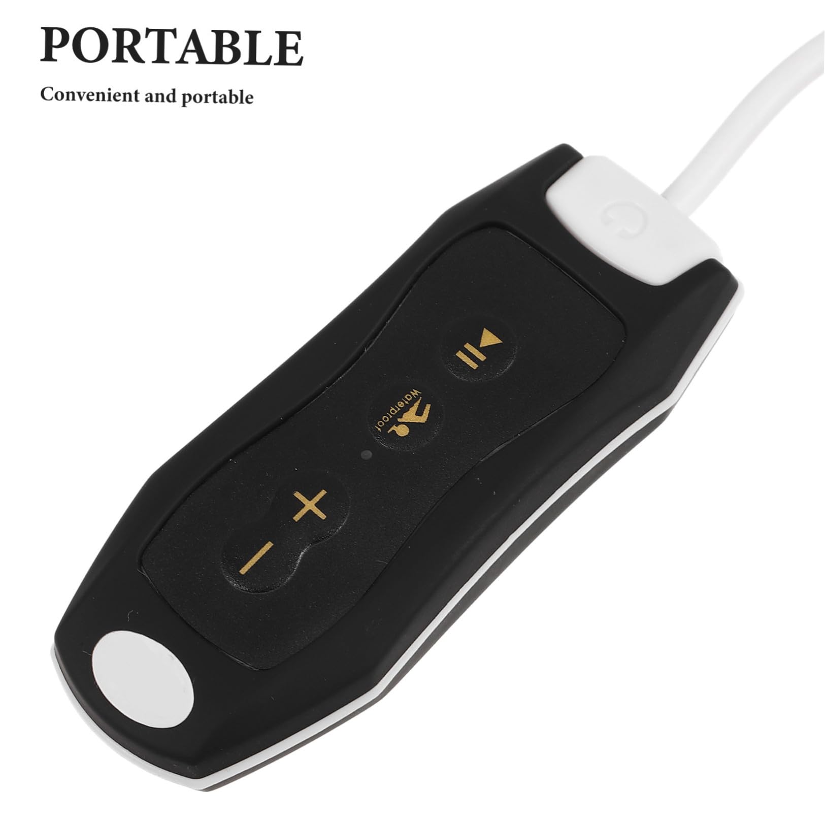 TOYANDONA Auriculares de Natación Impermeables con Reproductor Mp3, Clip