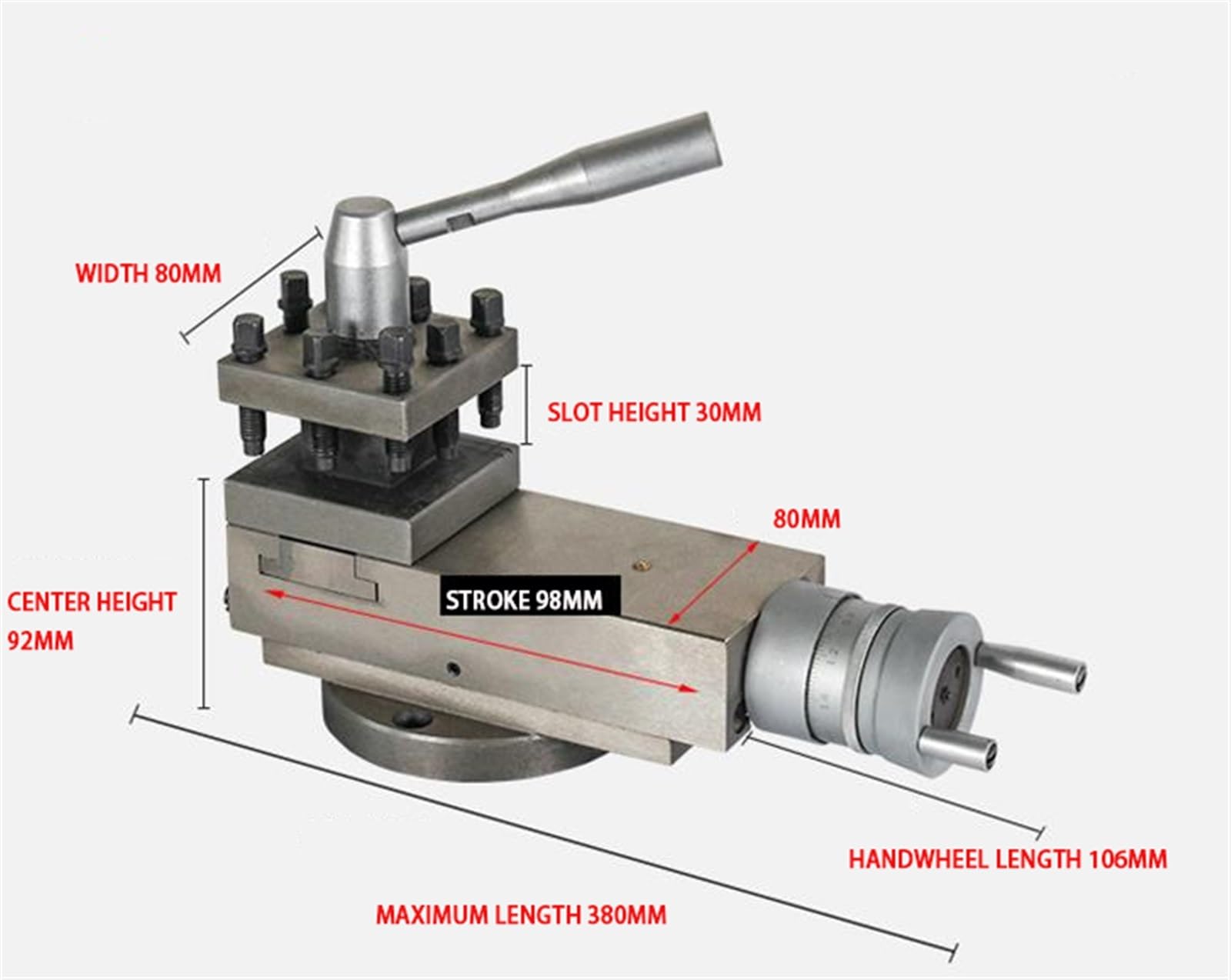 Repose-outils Pour Tour à Bois Delta 4'' – Modèle 690 DDL-4, Diamètre 1