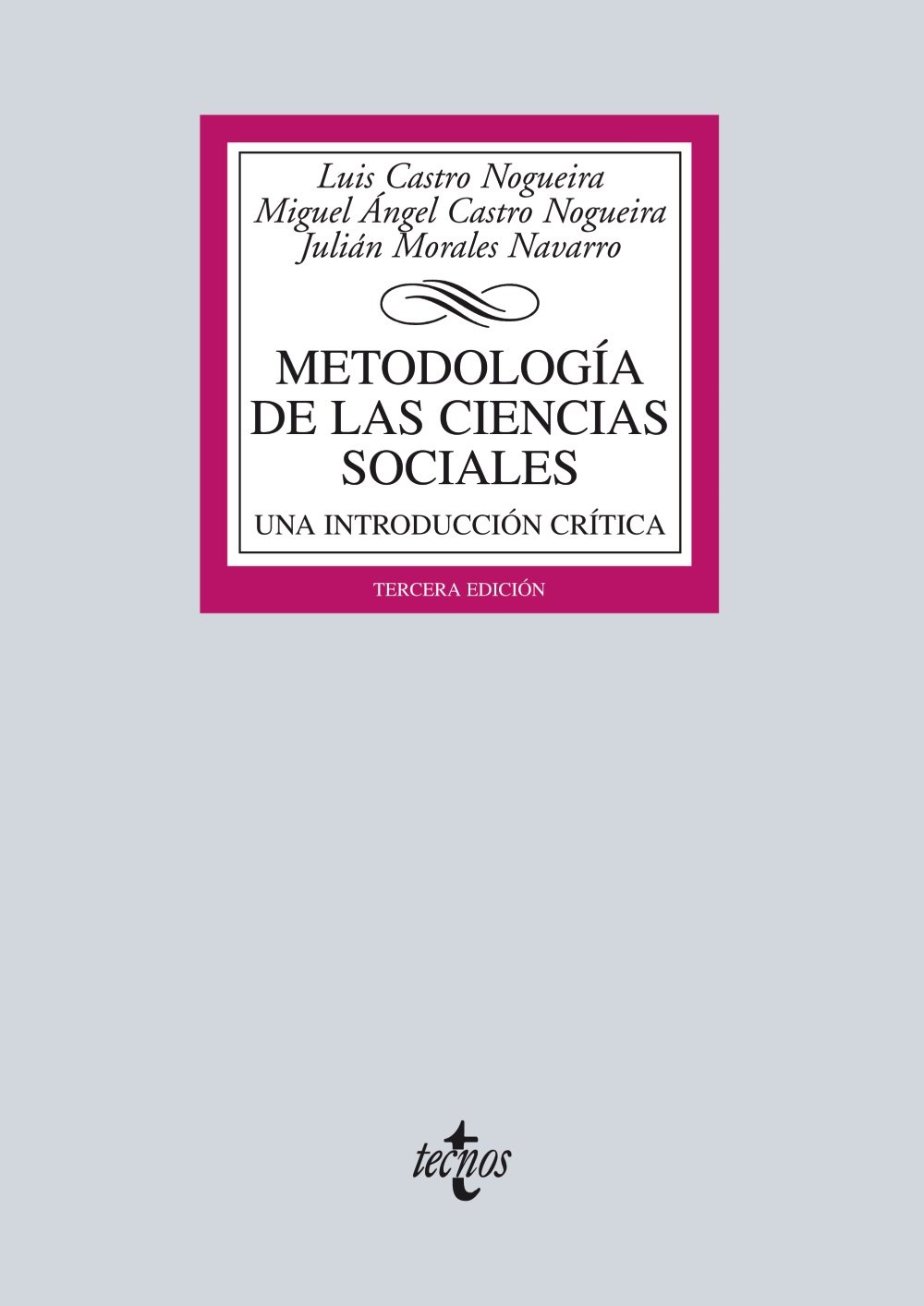 Metodología de las Ciencias Sociales: Una introducción crítica (Derecho - Biblioteca Universitaria de Editorial Tecnos)