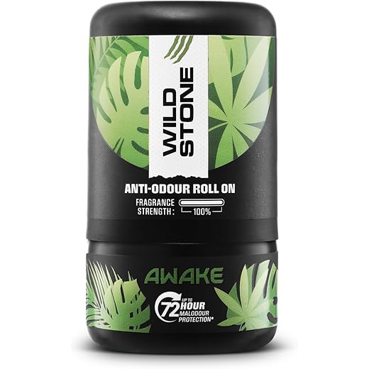 Wild Stone Awake Deodorant Roll On - 50ml