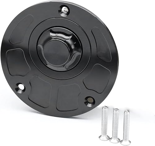 Miniatura 6 de Tapa de gasolina de aluminio para motocicleta, cubierta de aceite para tanque de combustible para R6R6S (todos los años), R1 R1S R1M (todos los