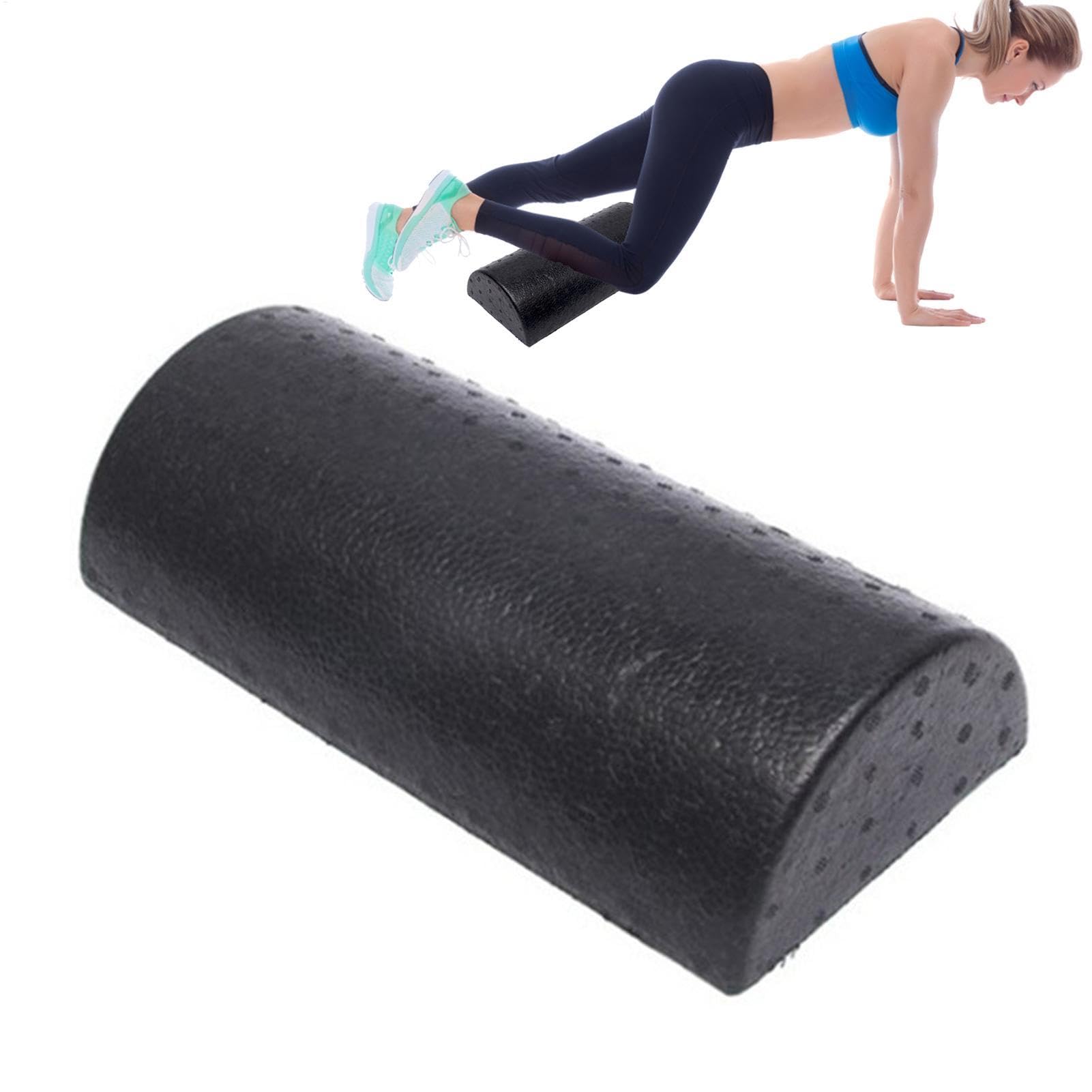 Foam Roller - Half Round Foam Roller, Sport Balance Pad | Fitness Yoga Muscle Massager Foam, Workout Exercise Foam Roller, Gym and Exercise Roller for Trigger Point, Pilates, Physio, Yoga