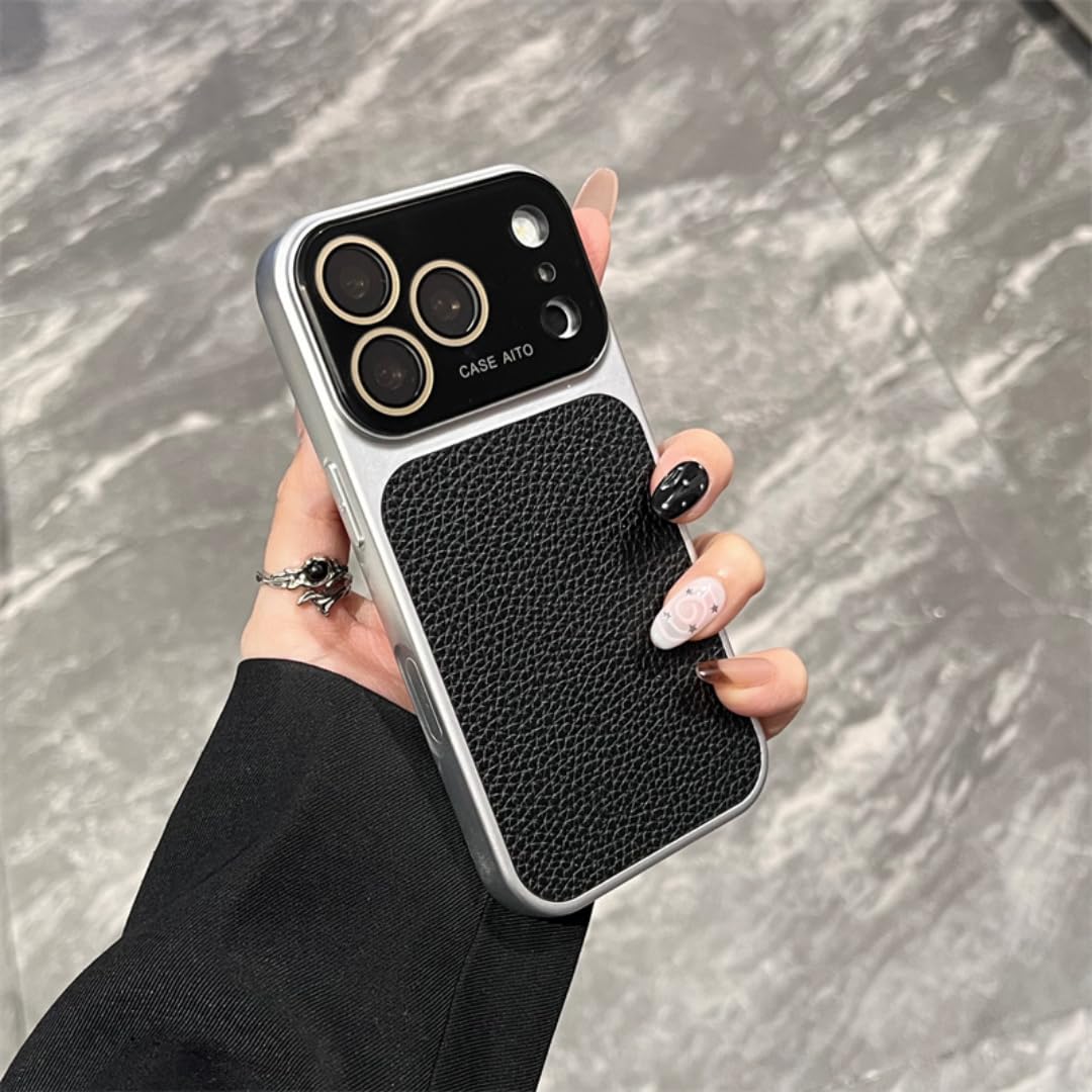 Coque iPhone 17 rigide noire à fenêtre caméra protectrice - 7