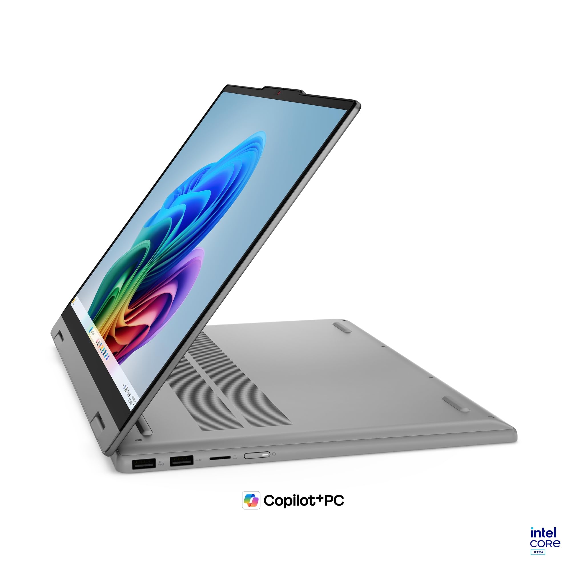 Lenovo IdeaPad 5i 2-in-1 Laptop | Copilot+ PC | 15.3" WUXGA Touch Display | Intel Core Ultra 7 355 | 16GB RAM | 1TBSSD | Integrierte Intel Grafik | Windows 11 | QWERTZ | Grau | 3 Monate Premium Care