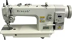 Máquina de Costura Industrial Reta Transporte Duplo 1 Agulha, 2 Fios BC 0302 - BRACOB (110)