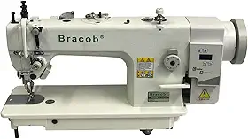 Máquina de Costura Industrial Reta Transporte Duplo 1 Agulha, 2 Fios BC 0302 - BRACOB (110)