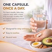 Vista 3 de D3K2 mejorado con calcio y bioperine - 5000 UI de vitamina D3 + 100 mcg de vitamina K2 MK-7 - Fórmula una vez al día, 60 cápsulas