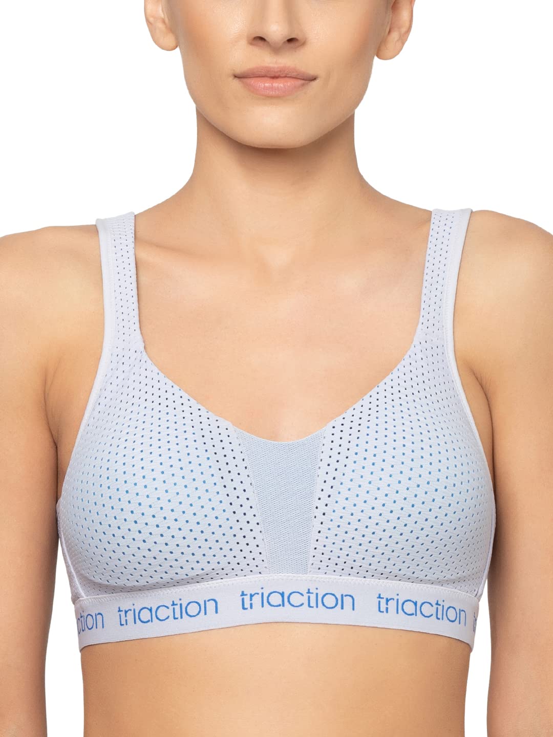 TriumphInternational Women's Polyester Wire Free Casual Sports Bra