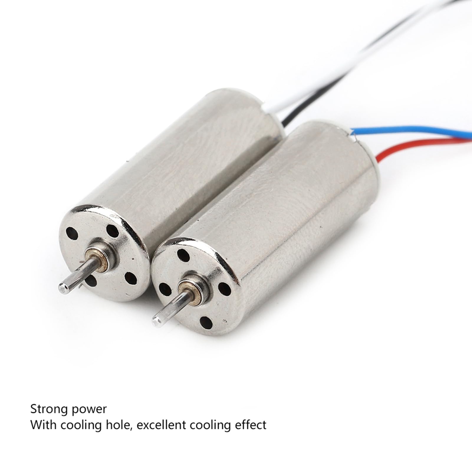 Image secondaire de Moteur de Drone à Coupe Creuse 2Pcs 8.5x20mm 3-5V 0.15A 35000RPM-50000RPM 8520 Moteurs Sans Noyau 8520 pour Bricolage RC Drone Q