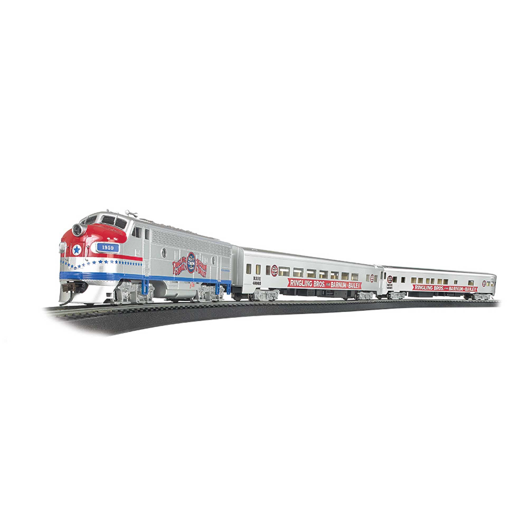 Bachmann Trains - Ringling Bros. and Barnum & Bailey The Greatest Show On Earth Special Ready To Run Electric Train Set - HO Scale