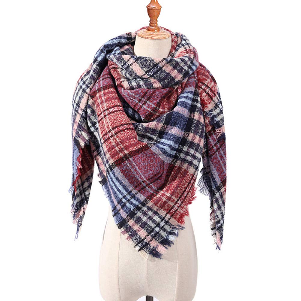 Châles femmes couverture contre le froid écharpe triangle