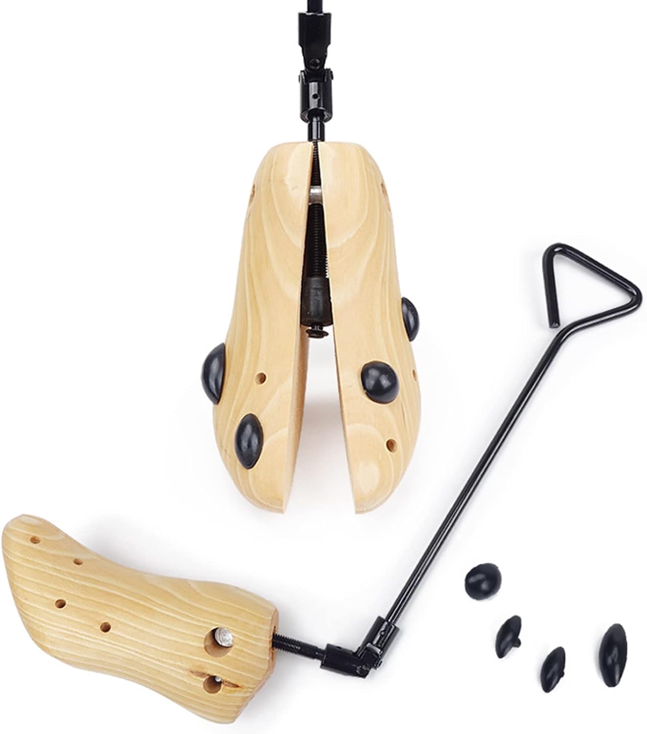 LÜZHONG Wood Shoe Stretcher Shoe Widener - Adjustable Shoe Expander Pine Wood Expanders for Men and Women : Clothing, Shoes & Jewelry