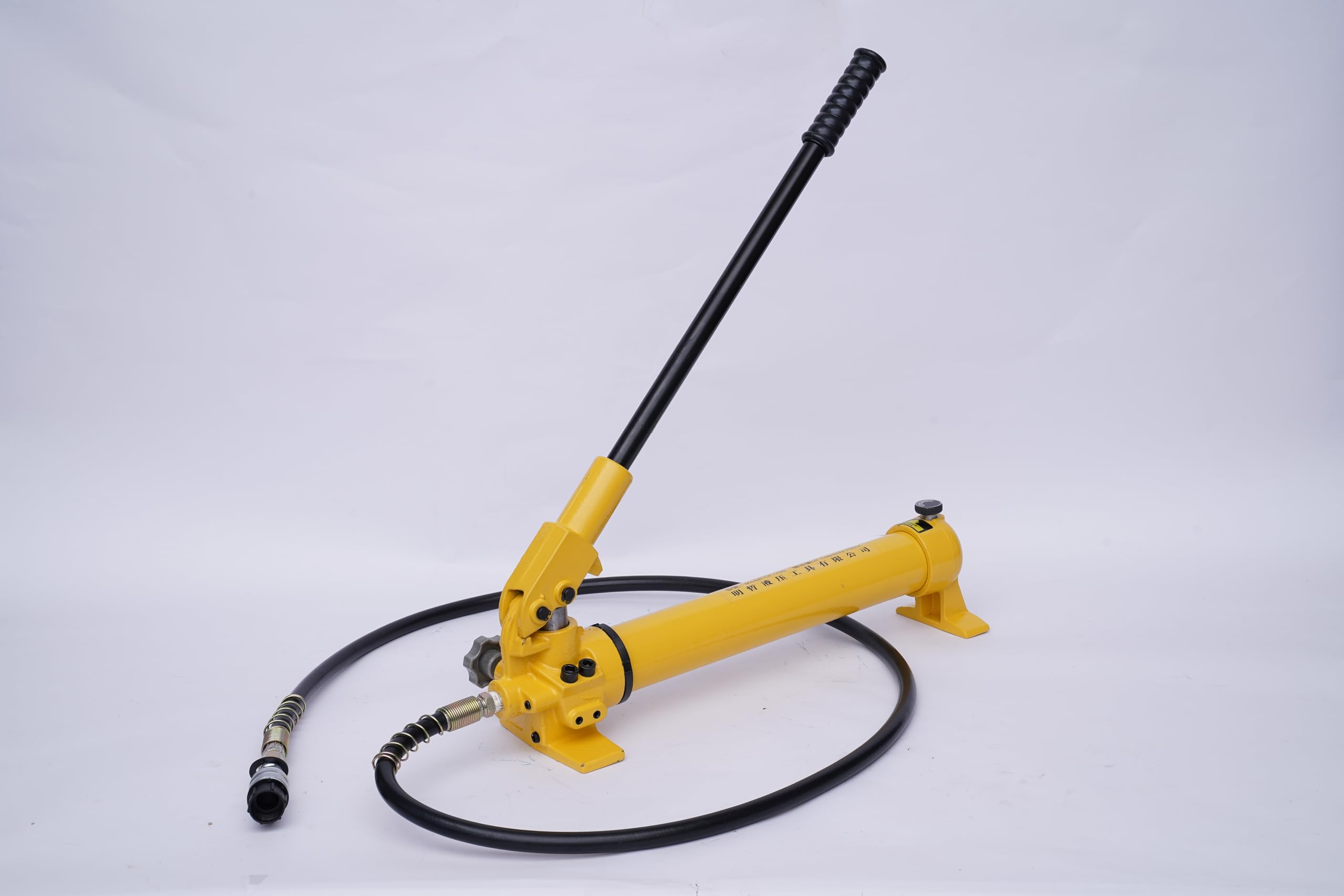 Hydraulische Handpumpe Hydraulikhandpumpe Mit Schlauch Manometer Manuel Hydraulik Hydraulikpumpe Hydraulikzylinder Manual Hand Hydraulic Pump Manuelle Druckpumpe 3/8″ 700Bar 350Cc 10,000Psi