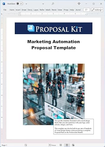 Marketing Automation Proposal Template - Word Document