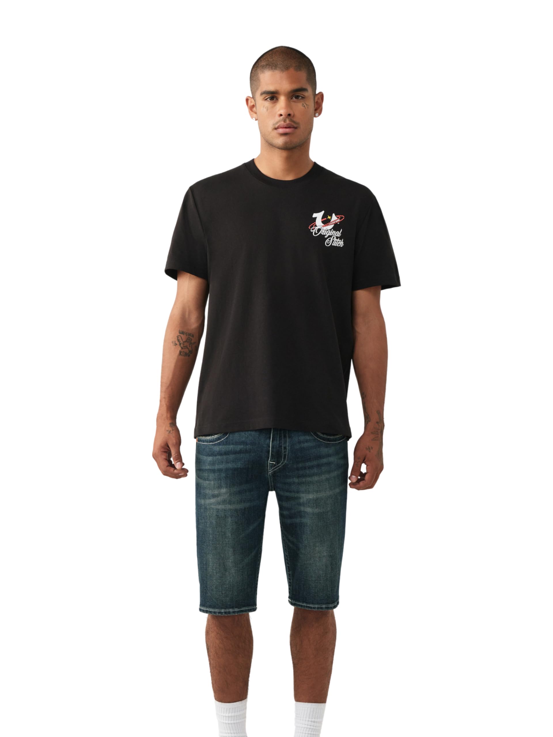 True Religion Herren Shorts Rocco Sn Nf Short