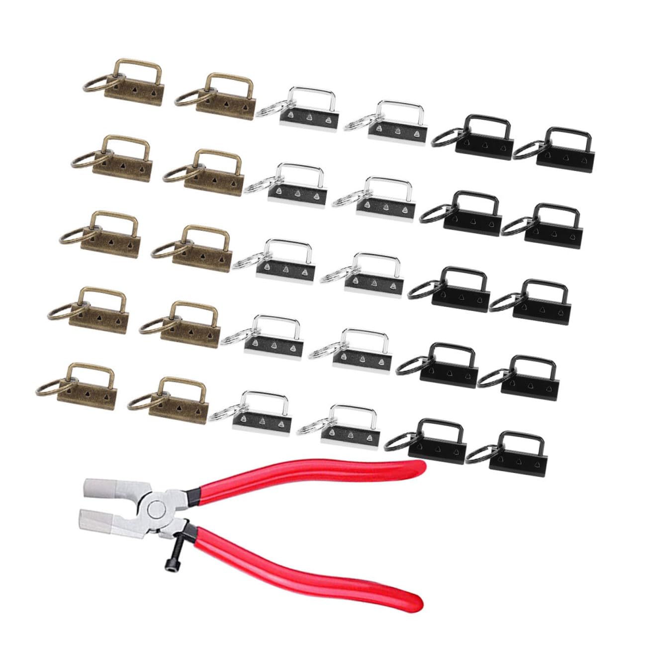 Clips de poignet en fer 32mm GARVALON de qualité supérieure pour loisirs créatifs