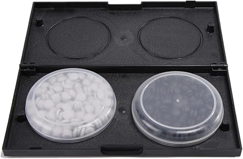 Miniatura 3 de Juego magnético Go de 19 x 19 pulgadas, tablero plegable de 11 pulgadas con 361 piedras magnéticas, juego de viaje portátil para 2 jugadores, a