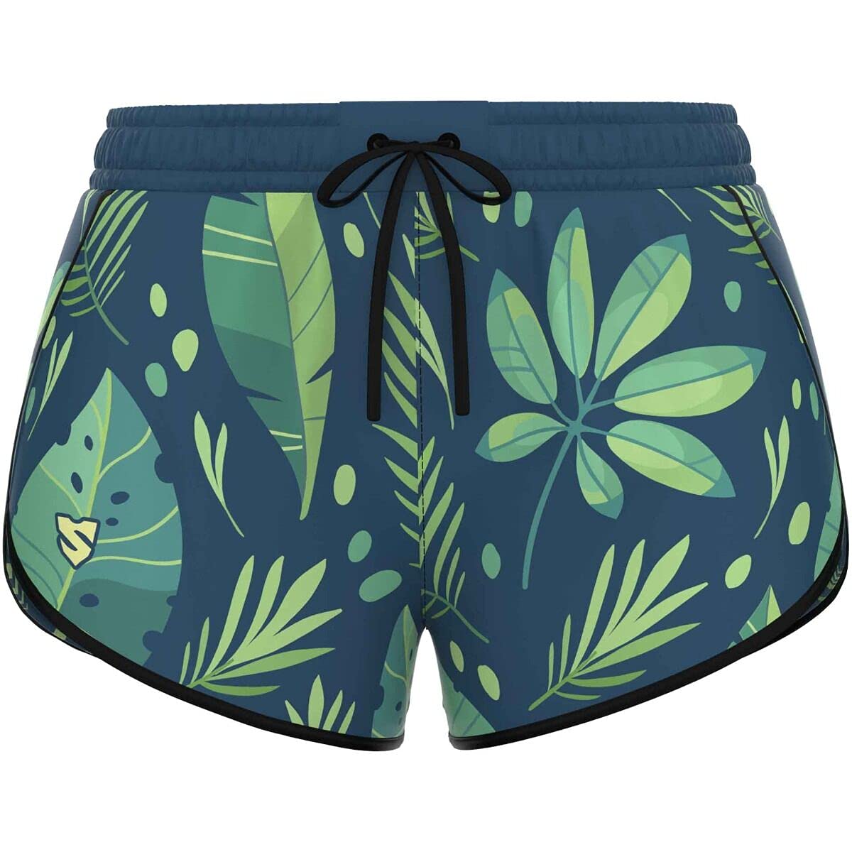 SMMASH Sportbekleidung für Urlaub am Wasser, Kurze Bade-Shorts für Damen, Bequeme Badehose und Trainingshorts, Bunte Sporthose, Stylishe Boardshorts, Hergestellt in der EU