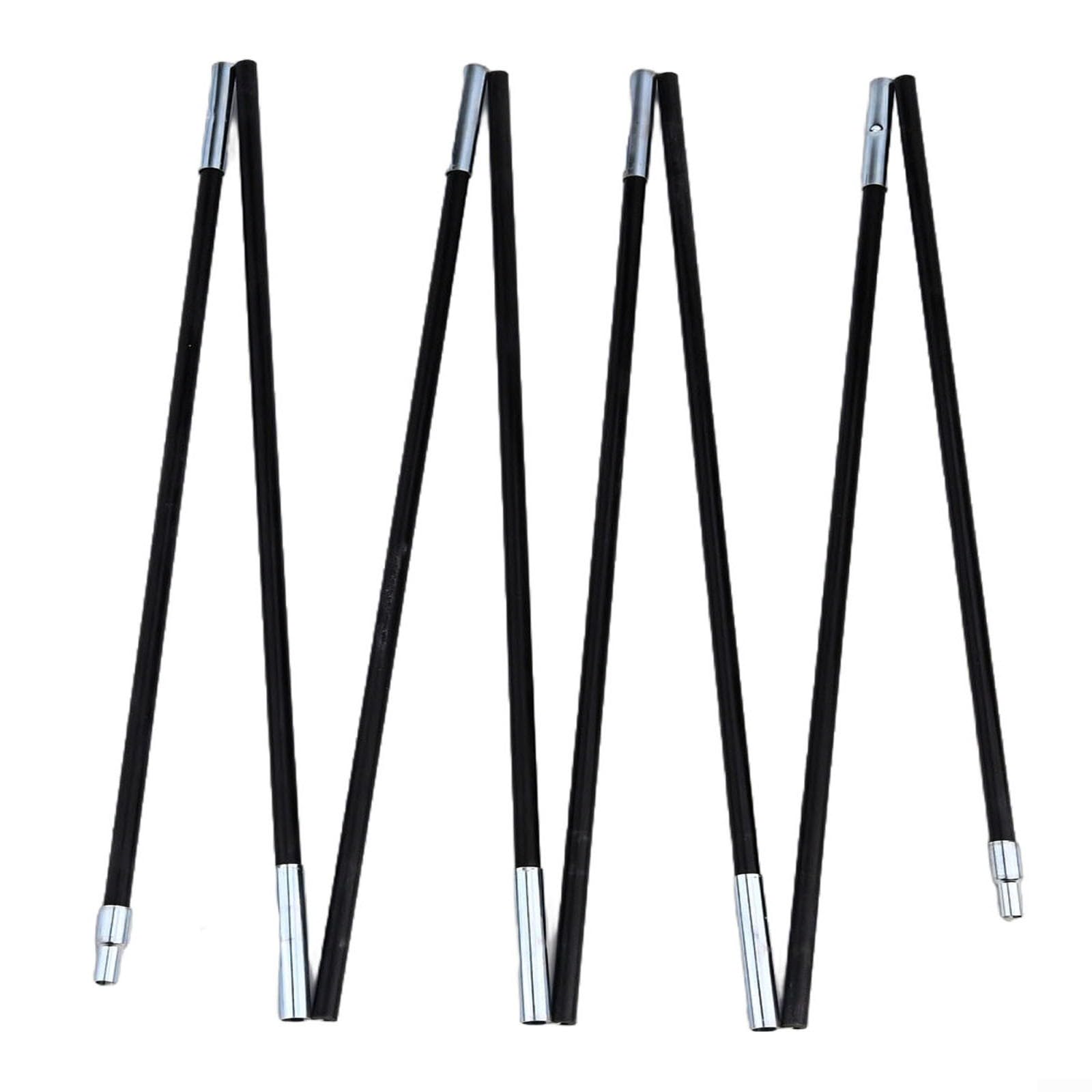 Fiberglass Tent Pole Replacement Kit, 10.5-12.8ft Adjustable Tent Repair Rod, Suitable for 1-4 Person Tents, Fit for Camping, Hiking, Hunting and Fishing Tents(3.6m)
