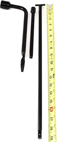 Miniatura 5 de Red Hound Auto 2005-2019 compatible con Nissan Frontier Lug Wrench Kit de repuesto de herramienta de neumático para gato de repuesto