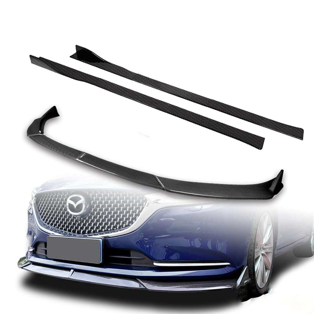 Amazon.com: Q1-TECH, 9-Piece Front Bumper Body Kit Lip & Side