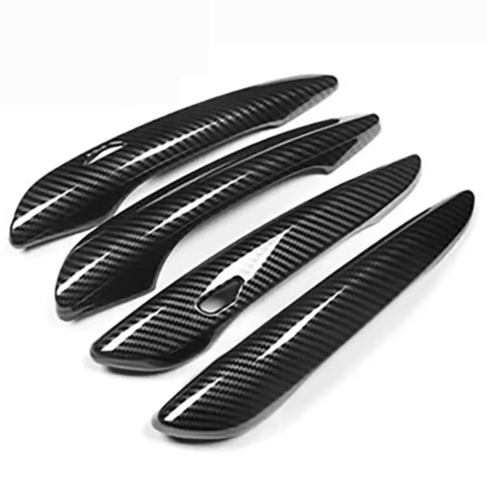 TRGDFDAA Door Handle Trims Covers Compatible with Mazda for CX-30 2020 2021 2022 2023 Exterior for Smart Door Handle Frame Cover Trim Protective Decoration Accessories